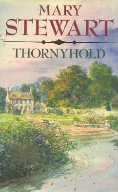 Book cover: Shows an English home nestled in a copse of trees, with a river winding in the foreground, all done in soft pastels and in a very Romantic style.